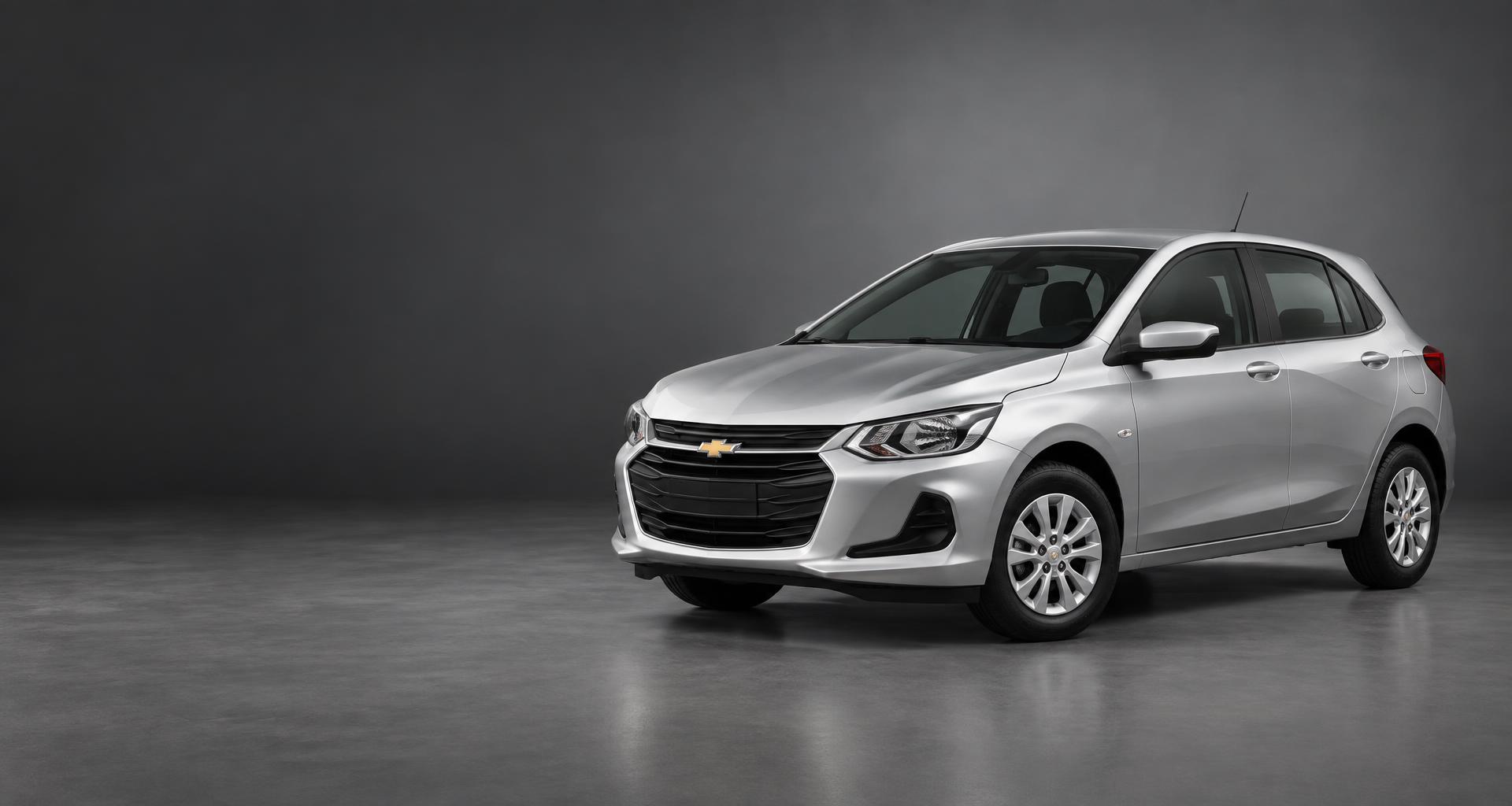 Chevrolet Onix — fotografia ilustrativa, não representa o estoque